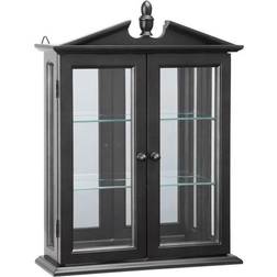 Design Toscano Amesbury Manor Hardwood Curio Wall Cabinet