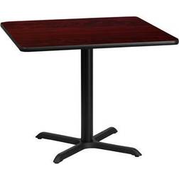 Flash Furniture XU-MAHTB-3636-T3030-GG 36" Square Dining Table