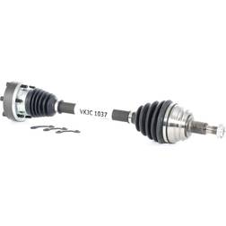 SKF VKJC 1037 Árbol de transmisión Palier, Palier de transmisión, Semieje 557,5 VOLKSWAGEN: GOLF 3, Golf 4, Golf 4 Variant, SEAT: Leon I Hatchback