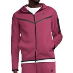 Nike Sportswear Tech Fleece Men's Full-Zip Hoodie - Rosewood/Black