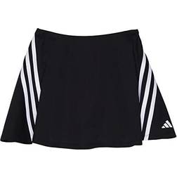 adidas Girl's 3-Stripe Classic Active Sporty Skirt - Black (AX4499-AK01)