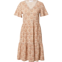 Vila Natalie Summer Dress - Beige/Sand