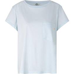 Mads Nørgaard Organic Jersey Torva Tee - Ballad Blue