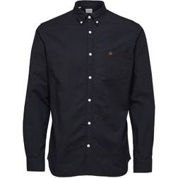 Selected Men's Collect Ls R Noos Casual Shirt - Black/Caviar