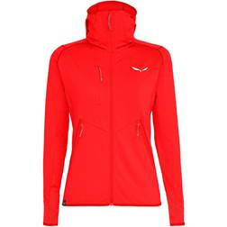 Salewa W Agner Hybrid Polarlite Durastretch Full-Zip Hoody - Flame Melange