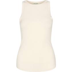 Sofie Schnoor Tanktop Met Ribstructuur - Creme