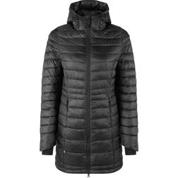 Föhn Womens Long Down Jacket - Black