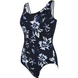 Zoggs Juliet Actionback Swimsuit - Black/White