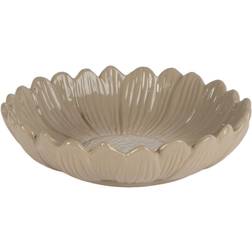 Sagaform Plato hondo Dagny Ø20 cm Beige Fuente para Horno