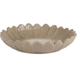 Sagaform Dagny Serveringsskål 27 cm Beige Ildfast form