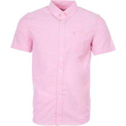 FARAH Men's Drayton Short Sleeve Shirt - Coral