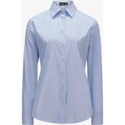 van Laack Poplin Shirt Blouse - Light Blue