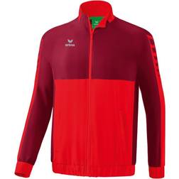 Erima Six Wings Presentation Jacket - Red/Bordeaux