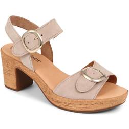 Gabor Keilsandalen beige