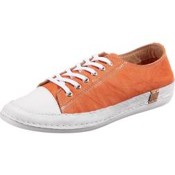 Andrea Conti Damen Sneaker, Papaya