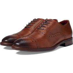 Johnston & Murphy Conard 2.0 Cap Toe Tan Full Grain