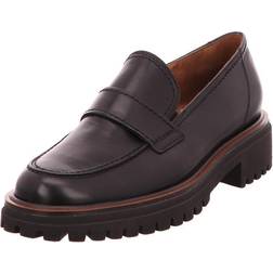 Paul Green Loafers calf nappa leather black