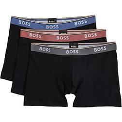 HUGO BOSS Logo Boxer Briefs 3-pack - Black