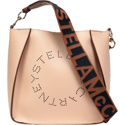 Stella McCartney Logo Shoulder Bag - Powder