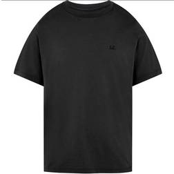 C.P. Company Short Sleeve Basic Logo T-shirt - Total Eclipse