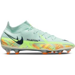 Nike Phantom GT2 Dynamic Fit Elite FG - Barely Green/Ghost Green/Total Orange/Blackened Blue