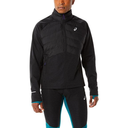 Asics Men's Winter Run Jacket -Performance Black Heather/Perform Black