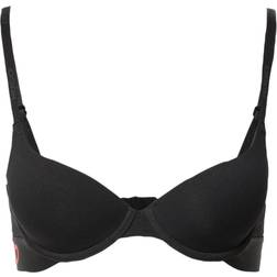 HUGO BOSS Sporty Logo Underwire Bra - Black