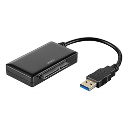 Deltaco USB A - SATA 3.0 M-F Adapter