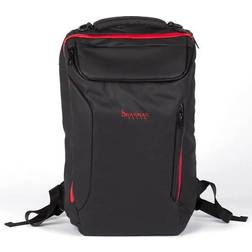 Konix 17" Ragnarr sacoche d'ordinateurs portables 43,2 cm (17" Sac à dos Noir, Rouge