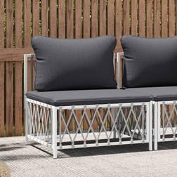 vidaXL Midtermodul havesofa stof Modulsofa