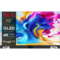 TCL 75C649 Televisor 190.5 cm 4K Ultra HD Wifi Titanio