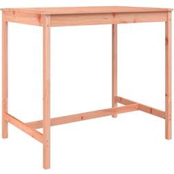 vidaXL Havebord 121x82,5x110 massivt douglasgran