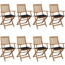 vidaXL Klappbare Gartenstühle