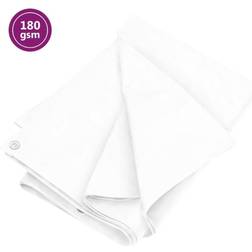 vidaXL Bâche Couverture de Protection 2x3 m Blanc PEHD