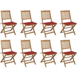 vidaXL Klappbare Gartenstühle