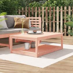 vidaXL Tavolo da Giardino 121x82.5x45 cm in Legno Massello di Douglas - Marrone