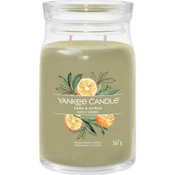 Yankee Candle Rumdufte stearinlys Sage & Citrus 567 Duftlys 623g