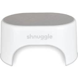 Shnuggle Skammel 38 x 26 x 18 cm Hvid m Grå