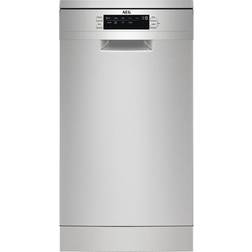 AEG 7000 Glasscare FFB73527ZM Grey, Stainless Steel, White
