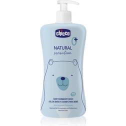 Chicco Natural Sensation Baby Shampoo und Duschgel für Kinder ab der Geburt 0 500 ml