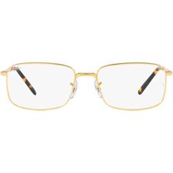 Ray-Ban RX3717V Vestibilità Orientale 3086 da Vista Oro per Uomo (Solo Montatura)