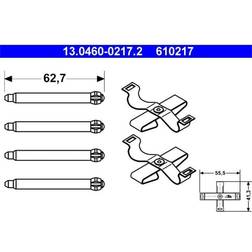 ATE 13.0460-0217.2 Kit Pastillas De Frenos OPEL Kadett E CC Calibra A