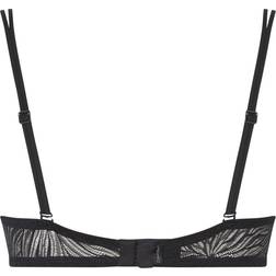 Calvin Klein Lightly Lined Demiskopp BH Med Bygel - Black