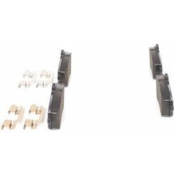 Bosch Kit Pastiglie Freno 0 986 494 593 Low-Metallic Con Lamierino Anticigolío Con Bulloni/Viti Con Molla