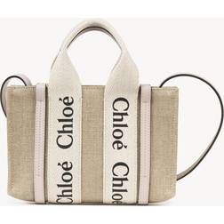 Chloé Mini Woody Tote - Cement Pink