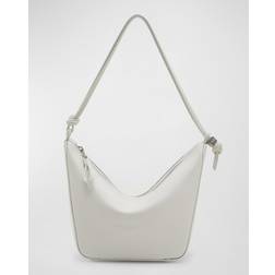 Loewe Hammock Mini Leather Shoulder Bag - White