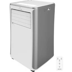 Cecotec Climatisation portable avec télécommande ForceClima 9100 Soundless. 9000 BTU, technologie silencieuse, lampe LED, 4 modes, 2 vitesses, couvre