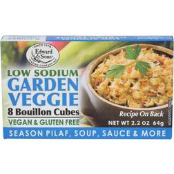 Edward & Sons Low Sodium Veggie Bouillon Cubes, 2.2