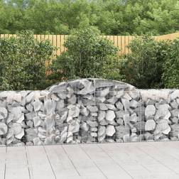 vidaXL 300 cm/ 13 Arched Gabion Basket 50x100cm