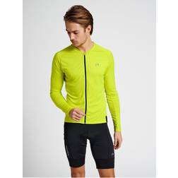 Newline Maglia a Maniche Lunghe Con Zip - Vert